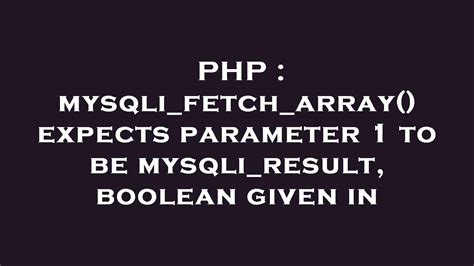 php mysqli result to array